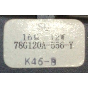 KIT DE BOCINAS PARA TV INSIGNIA ( 2 PZ ) / NUMERO DE PARTE 78G120A-556-Y / 16Ω 12W / MODELO NS-46E790A12